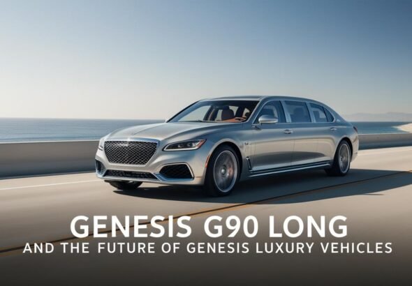 Creaza o imagine captivanta pentru articolul _Genesis G90 Long and the Future of Genesis Luxury Vehicles_