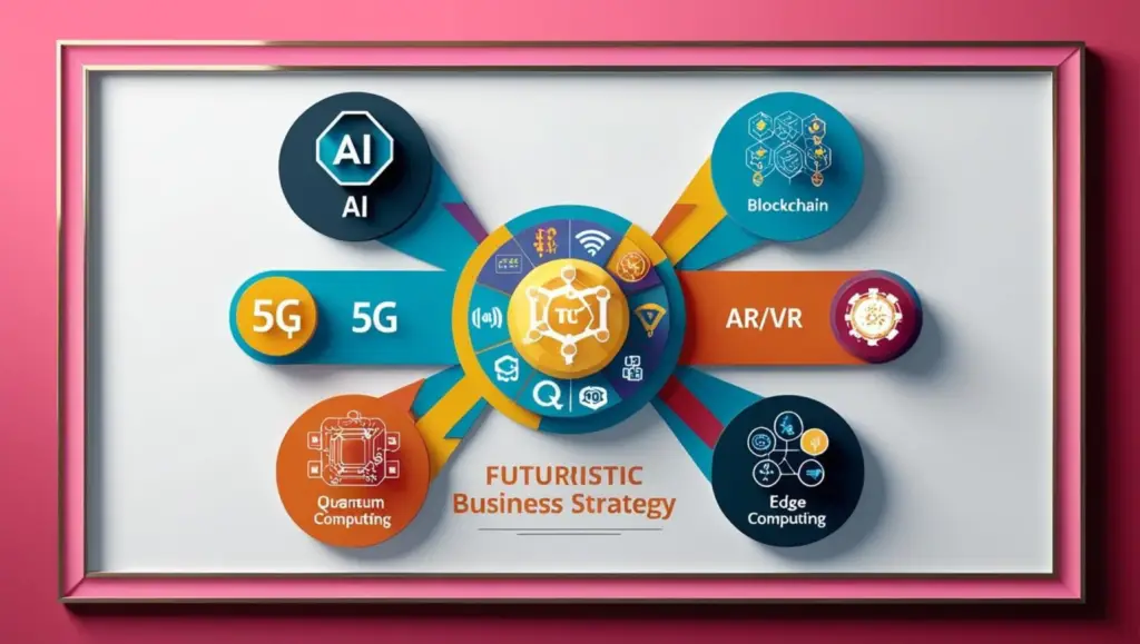 AI, blockchain, 5G, AR/VR, quantum computing, and edge computing